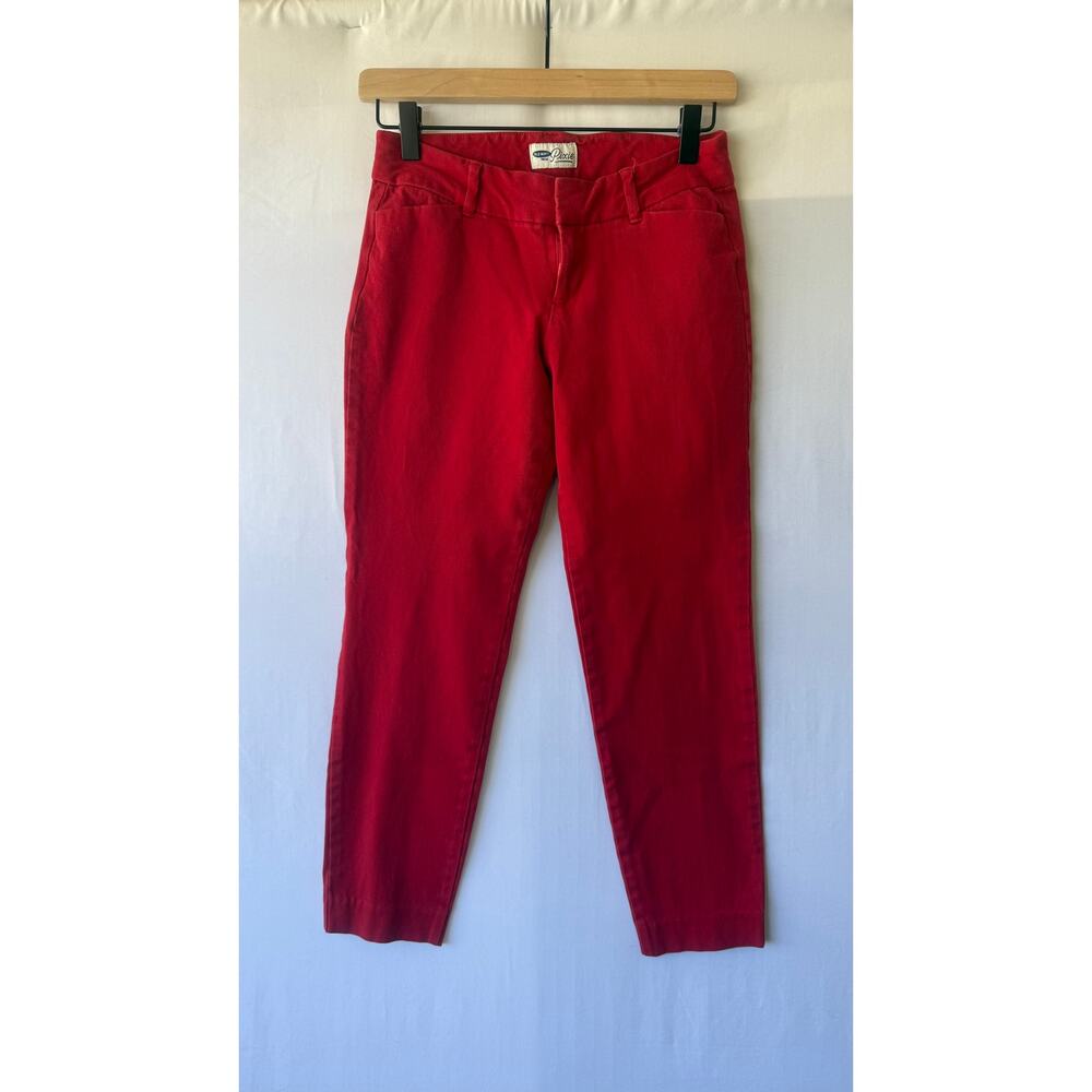 Old Navy Pixie Red Pant- Size 2